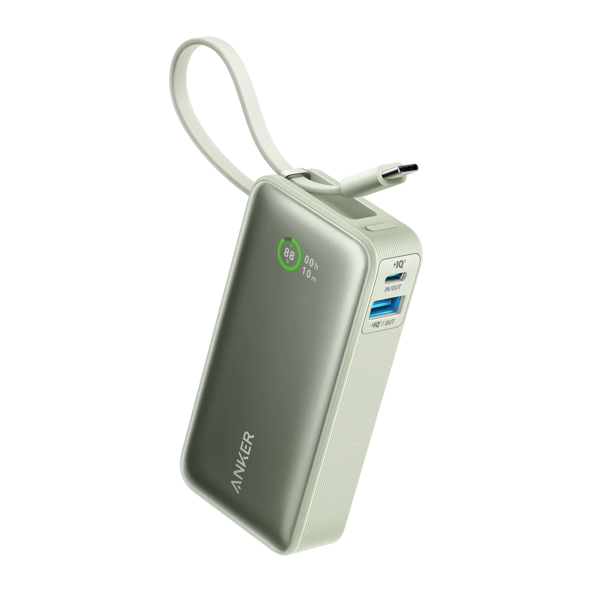 Anker Nano Power Bank (30W, Built-In USB-C Cable) alternate view