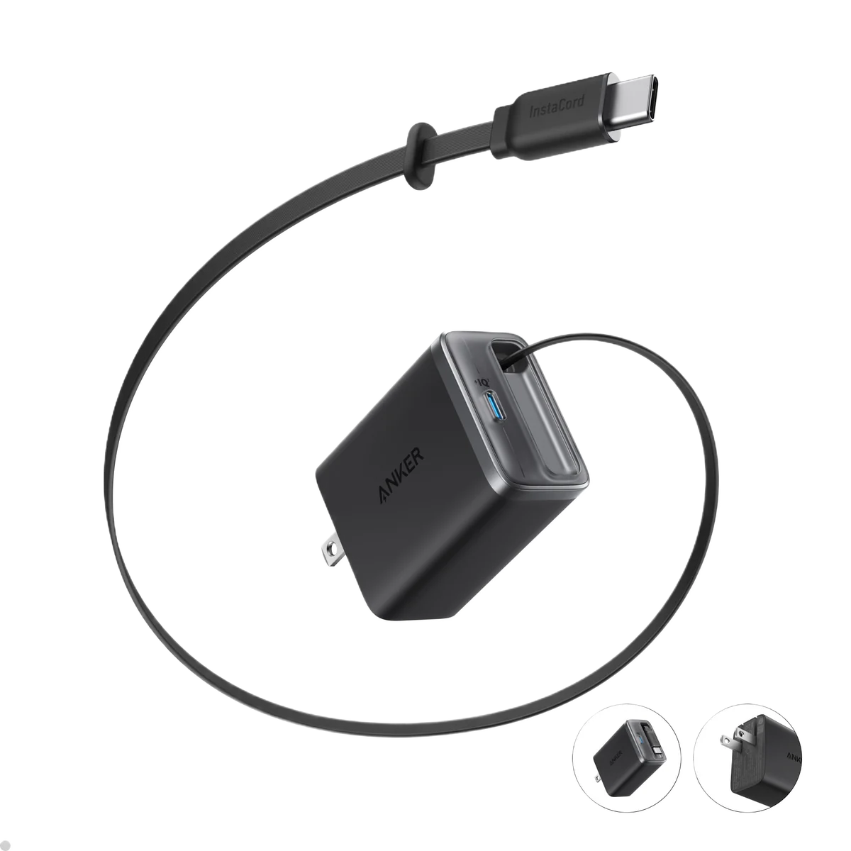 Anker Nano Charger (35W, Built-In Retractable USB-C Cable) alternate view