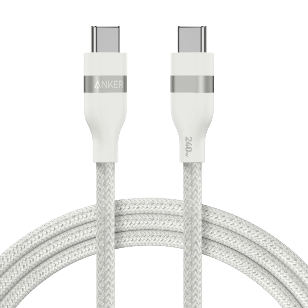 Anker USB-C to USB-C Cable (3 ft / 6 ft, 240W, Upcycled-Braided)