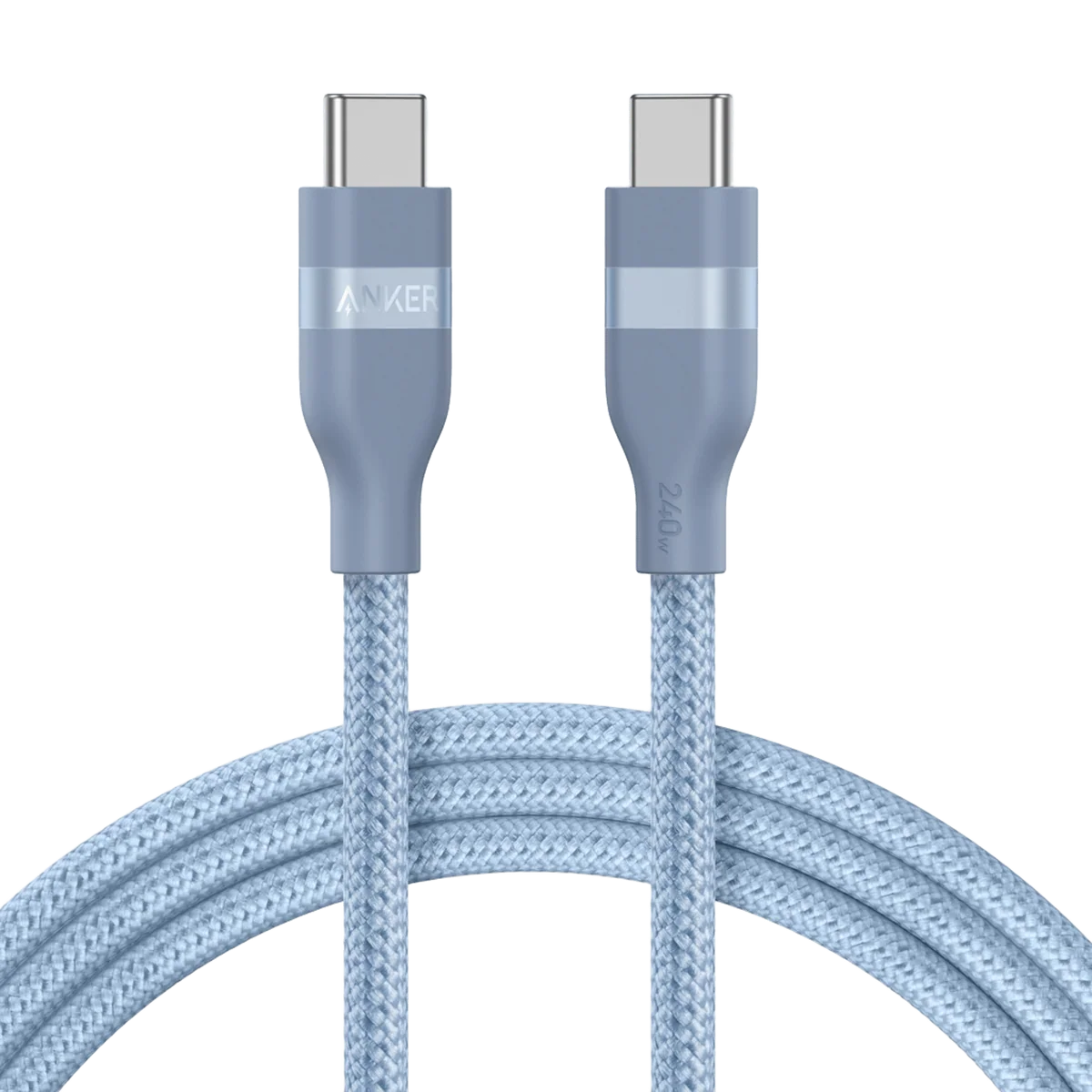 Anker USB-C to USB-C Cable (3 ft / 6 ft, 240W, Upcycled-Braided)