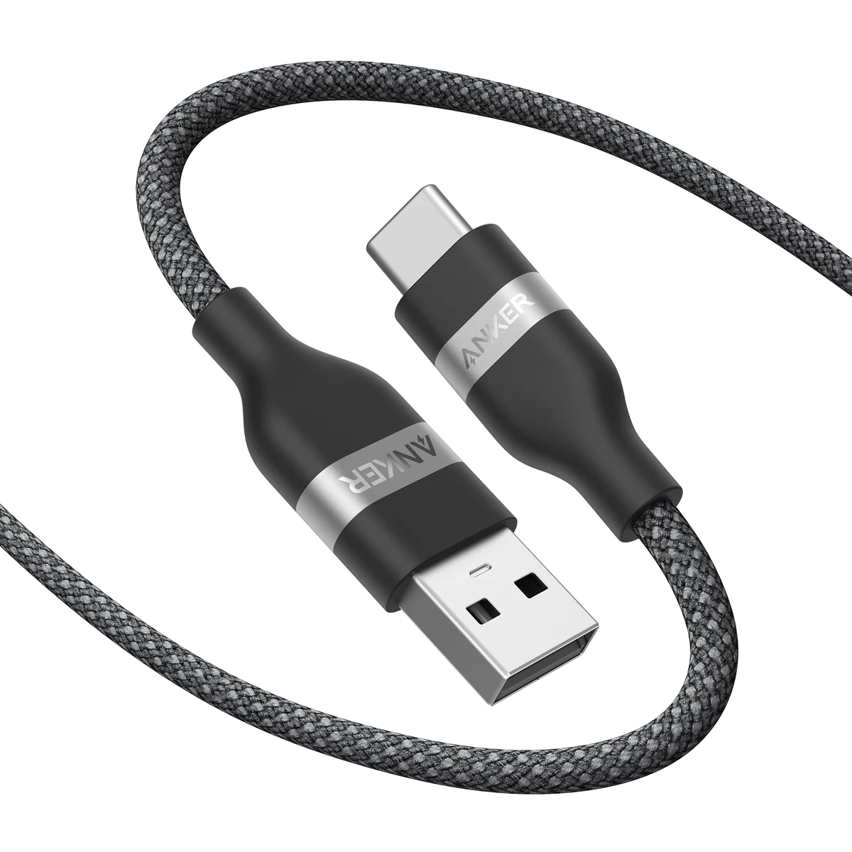 Anker USB-A to USB-C Cable (3 ft / 6 ft, Upcycled-Braided) alternate view