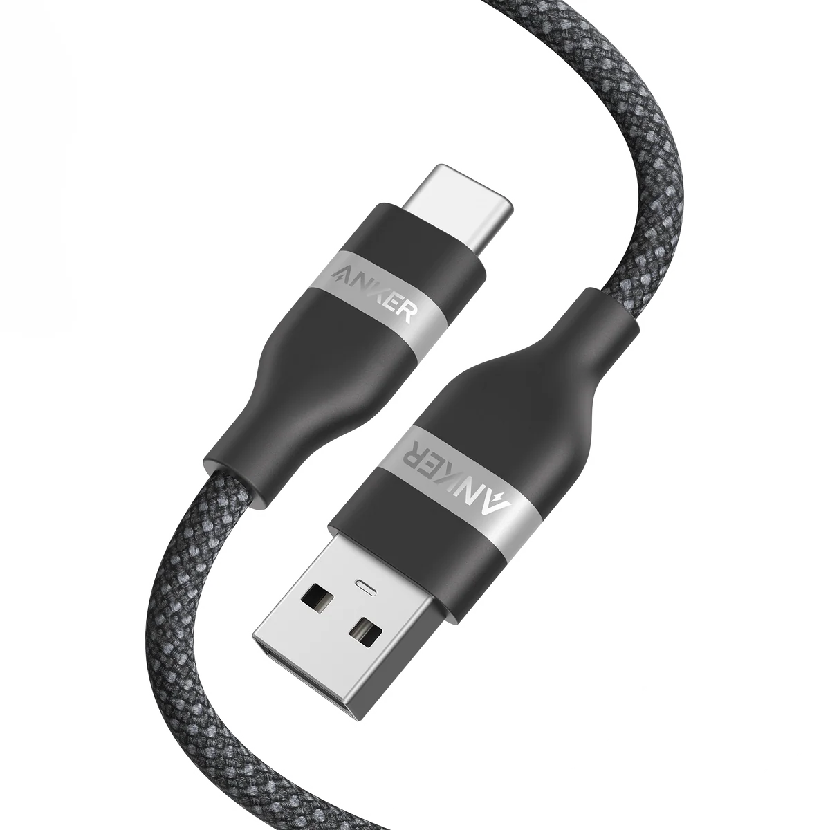 Anker USB-A to USB-C Cable (3 ft / 6 ft, Upcycled-Braided)