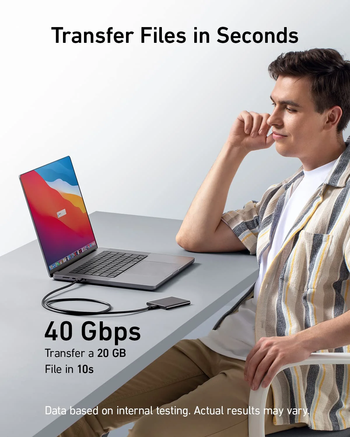 Anker 515 USB-C to USB-C Cable (Thunderbolt 4 Compatible) alternate view