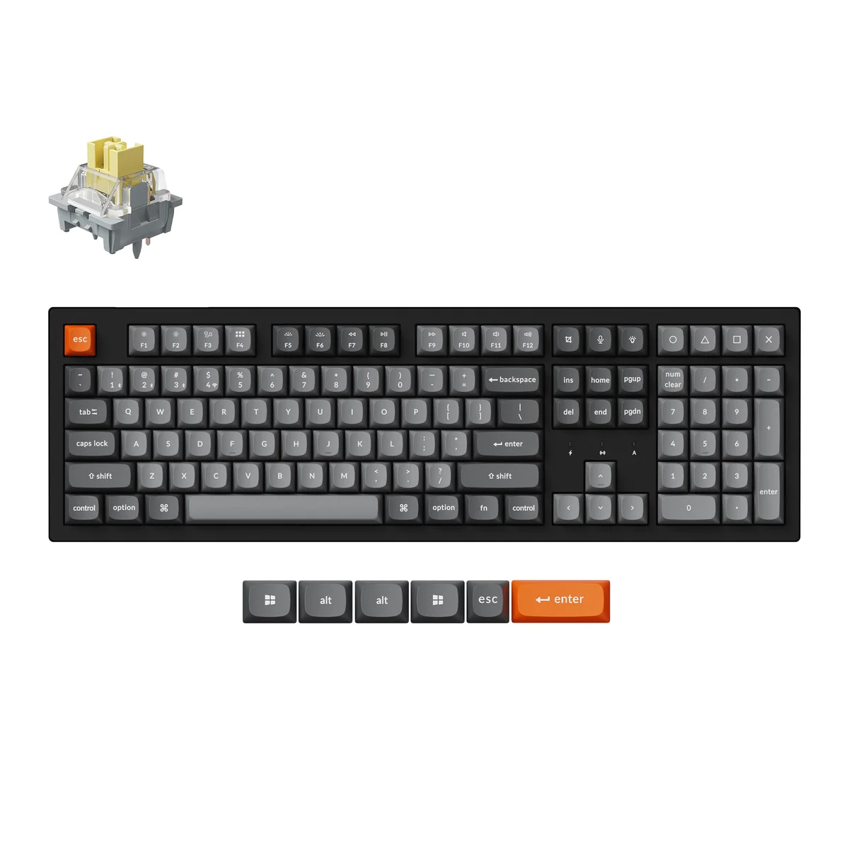 Keychron K10 Max QMK Wireless Mechanical Keyboard