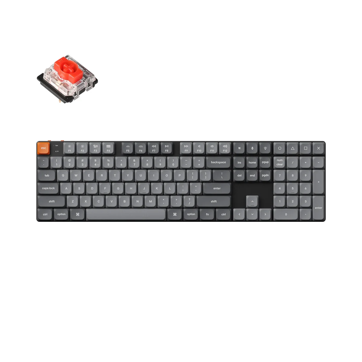 Keychron K5 Max QMK/VIA Wireless Custom Mechanical Keyboard alternate view