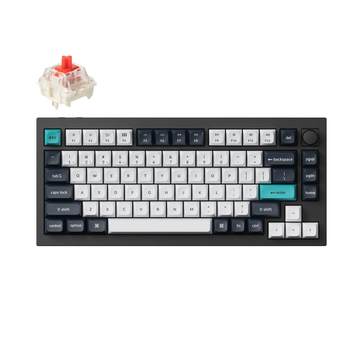 Keychron Q1 Max QMK/VIA Wireless Custom Mechanical Keyboard alternate view