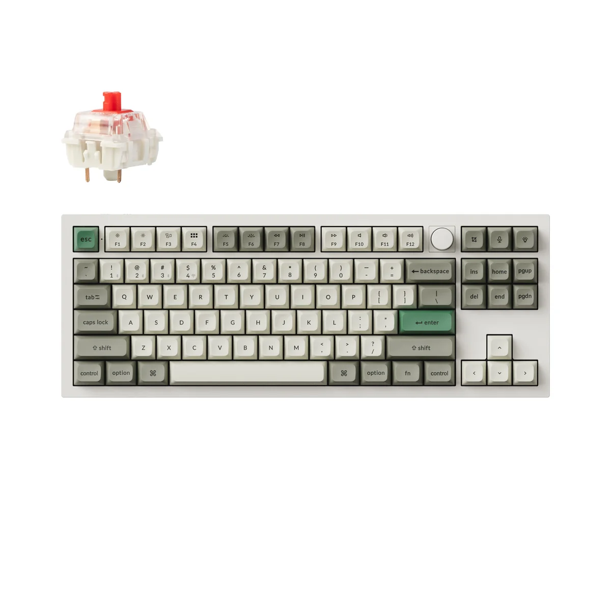 Keychron Q3 Max QMK/VIA Wireless Custom Mechanical Keyboard