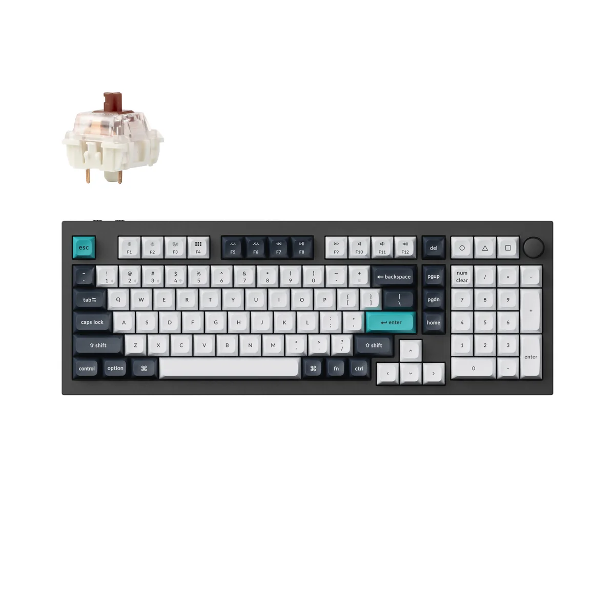 Keychron Q5 Max QMK/VIA Wireless Custom Mechanical Keyboard alternate view