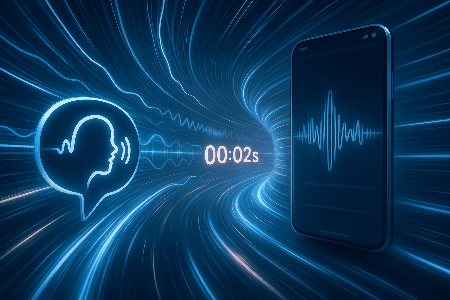 Lightning-Fast AI Voice Generator Online Processing