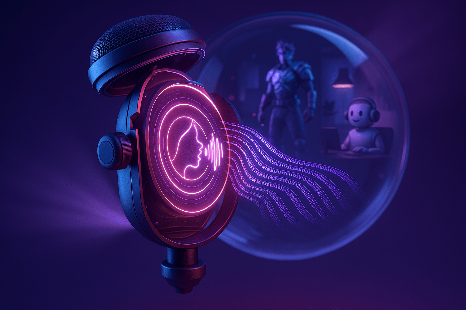 Professional AI Voice Over Generator Free Cloning