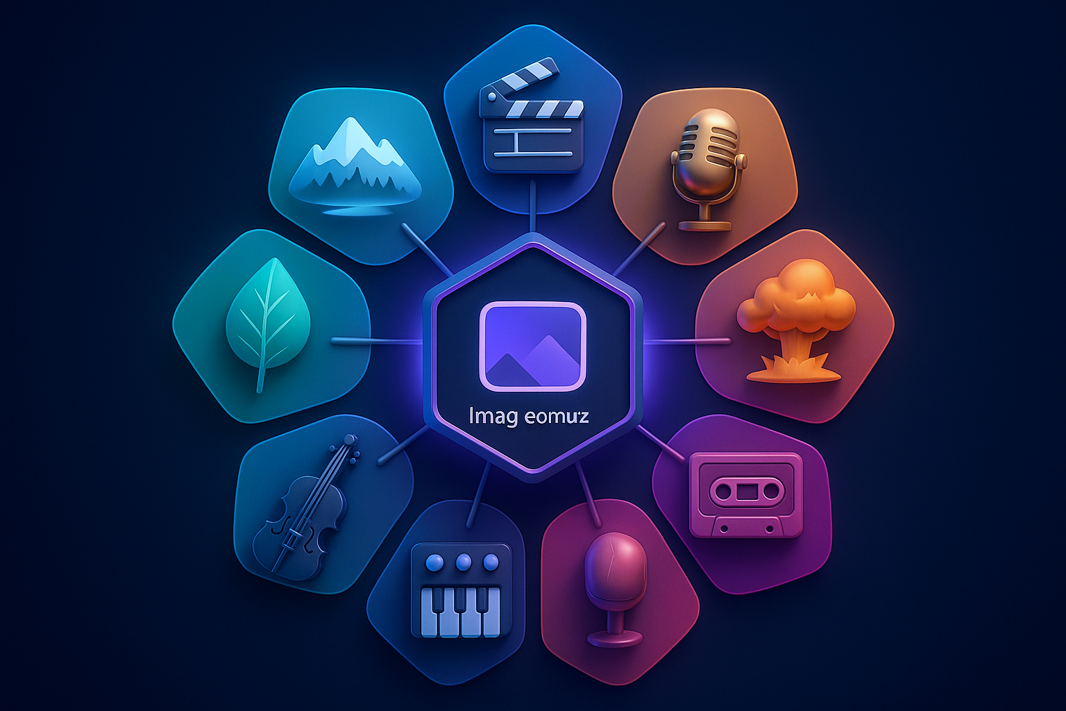 Diverse Audio Categories for Flux Kontext Images