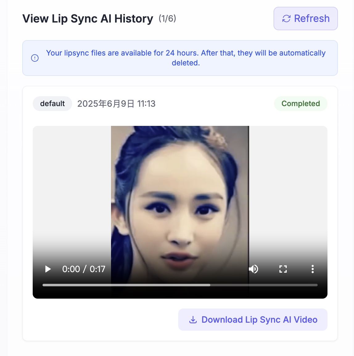 Step 4: Müziğinizi video sonucuna indirin