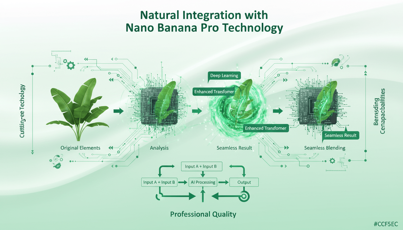 Natural Integration with Nano Banana Pro Technology