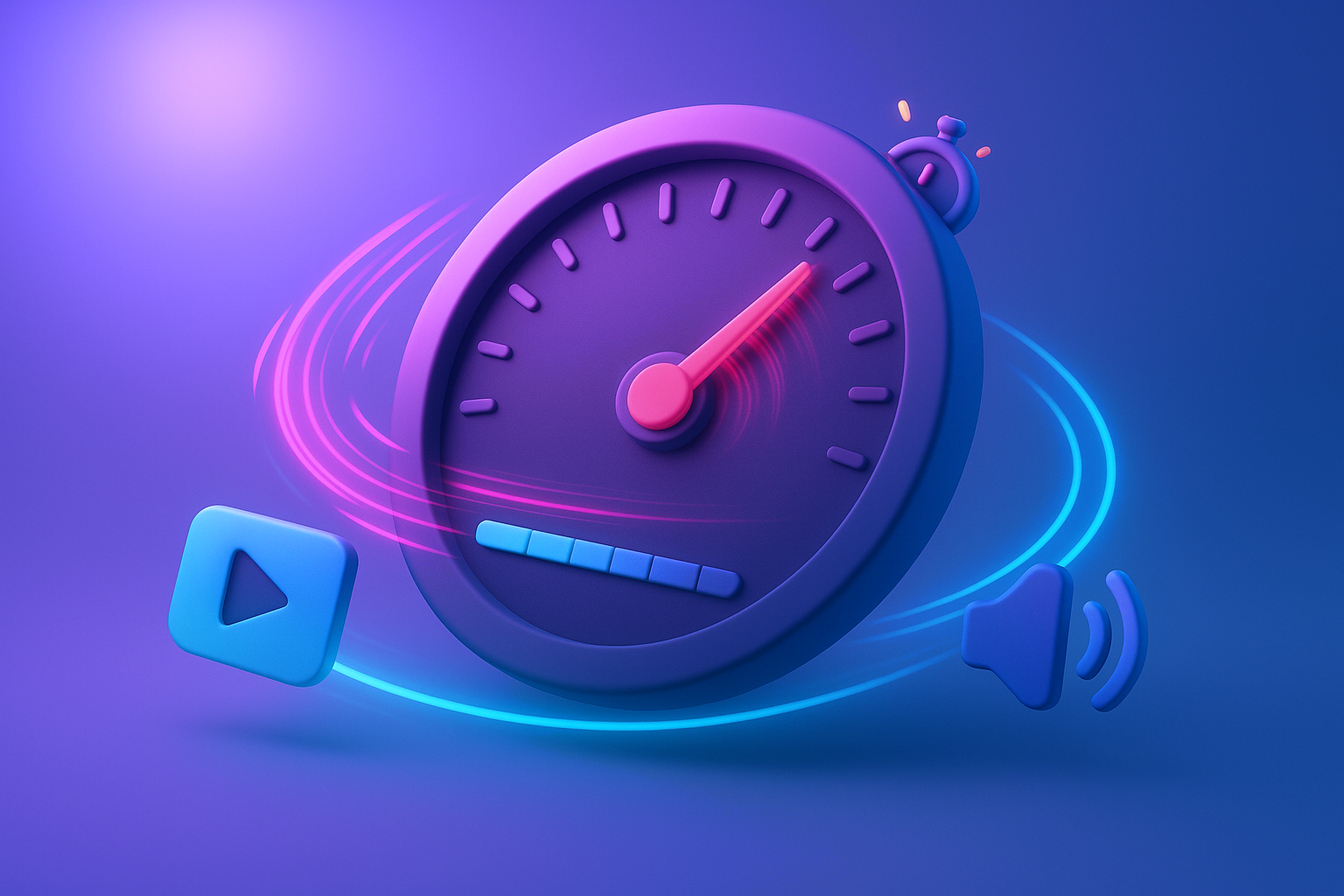 Fast Video to Audio Processing Speed